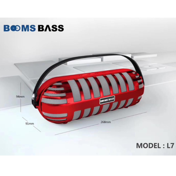 Booms Bass Bluetooth Speaker L7 - Image 3