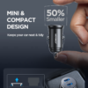 JOYROOM JR-CCN06 30W 2C mini Metal Car Charger - Image 2