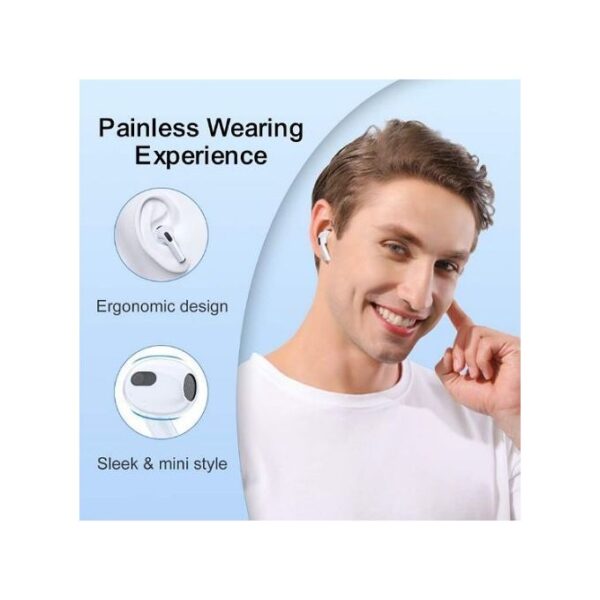 JOYROOM_True Wireless Earbuds_White_JR-T03S Plus - Image 8