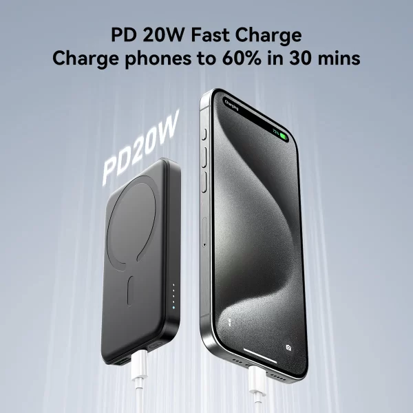 JOYROOM Mini Power Bank 5000mAh 20W JR-W020 - Image 4