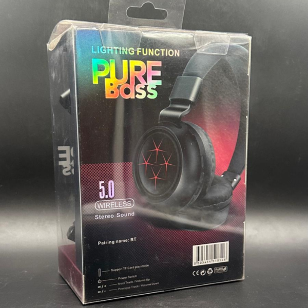 Bluetooth Headphone led light / TF Card ~ K21 - Image 5