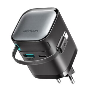 JOYROOM Charger with Retractable Cable JR-TCL02 GaN 65W